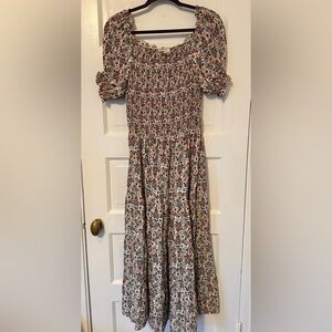 Max Studio Multicolor Maxi Floral Dress